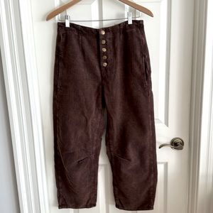 We the Free Osaka Mid Rise Barrel pant new size 26